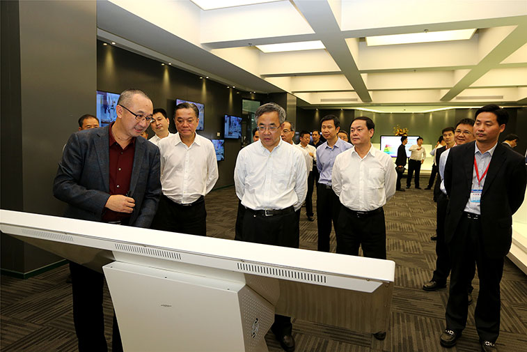 CPC Politburo Member,Guangdong Provincial Party Committee Secretary Hu Chunhua -- Visited Hui Nan Factory of KTC Group